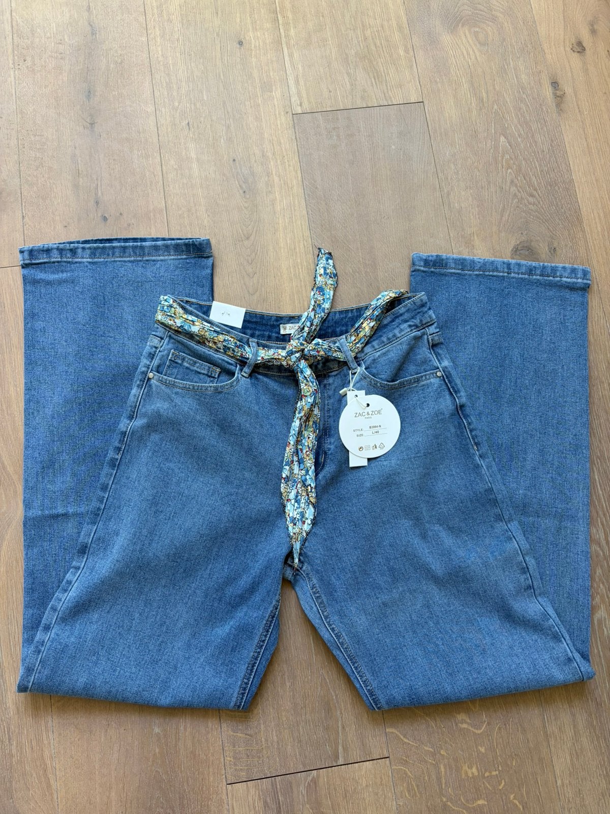 ZAC & ZOE jeans straight mt M, L, XL en XXL, -, Parijs, Nieuw, Zac & Zoe