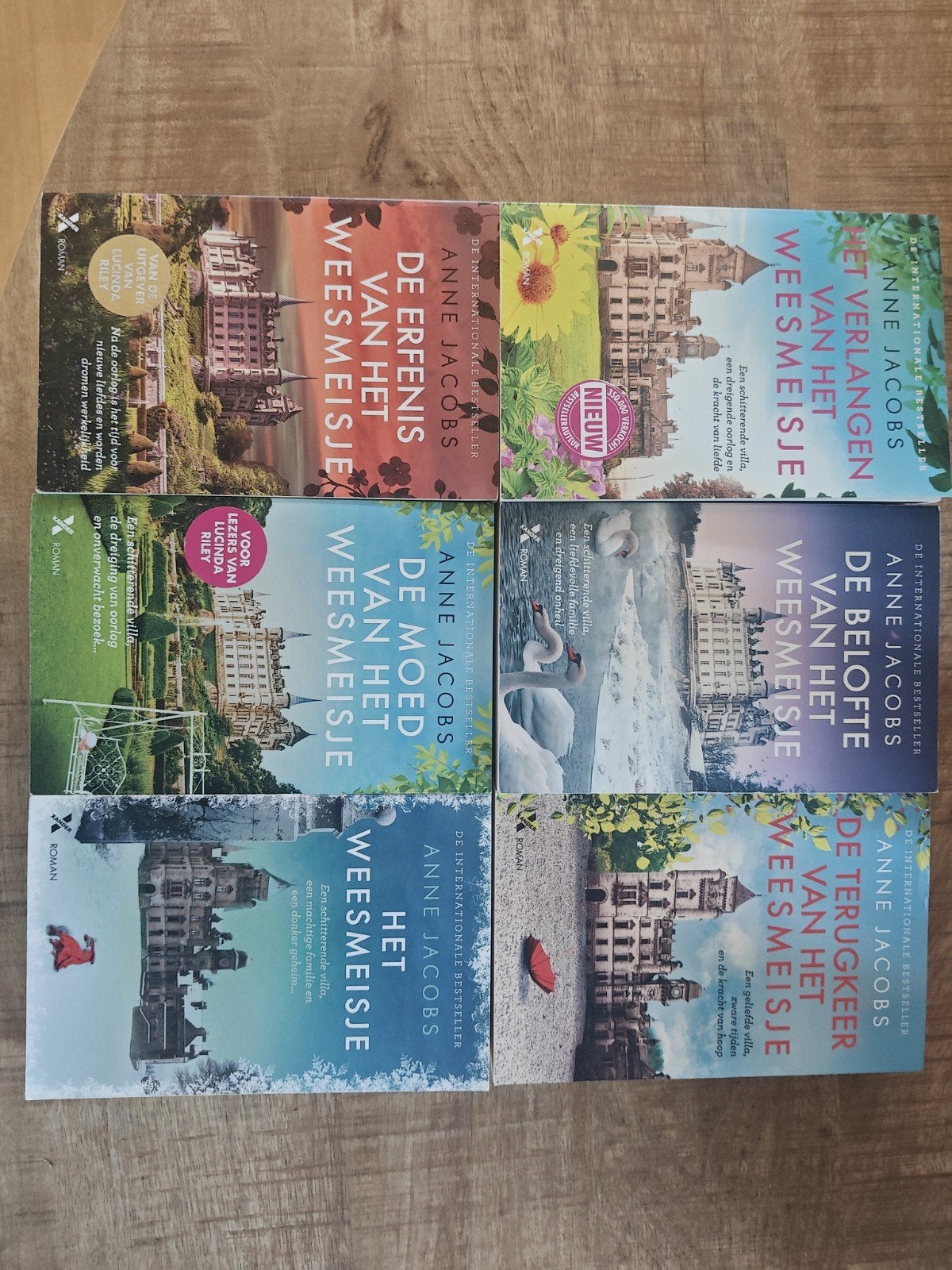 De Weesmeisje Serie - Anne Jacobs (6 boeken), Boeken, Ophalen of Verzenden, Zo goed als nieuw, Anne Jacobs