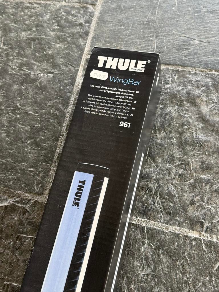 Thule WingBar ‘961’ Dakdrager | NIEUW !!, Auto diversen, Dakdragers, Ophalen of Verzenden, Zo goed als nieuw