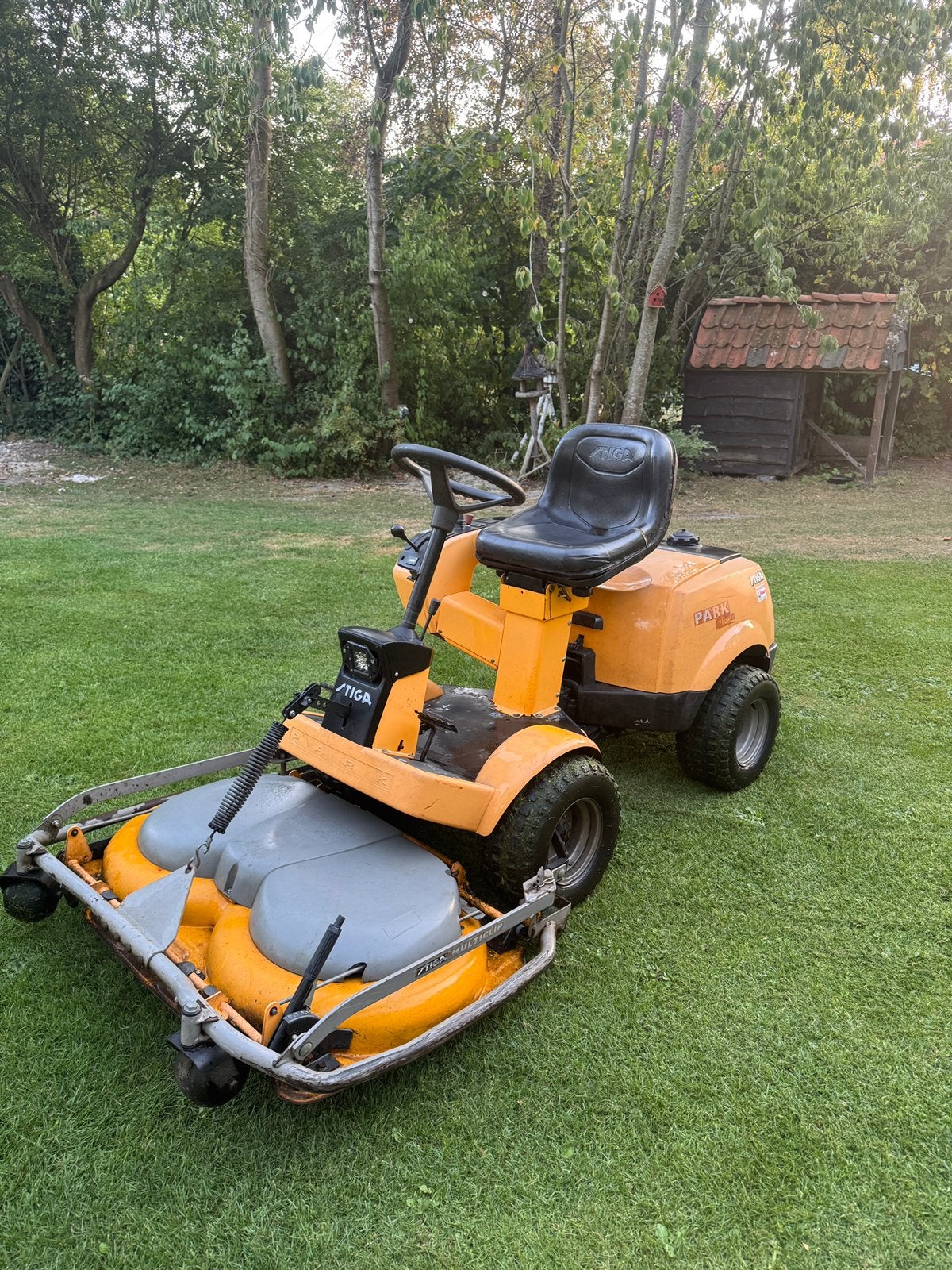 Stiga Park Power, Ophalen, Gebruikt, Mulchfunctie, 90 tot 120 cm