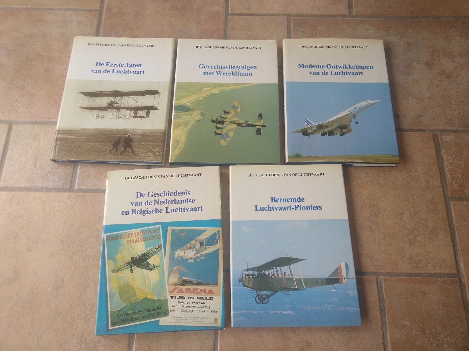 5 boeken de geschiedenis van de luchtvaart, Ophalen of Verzenden, Gebruikt, Boek of Tijdschrift