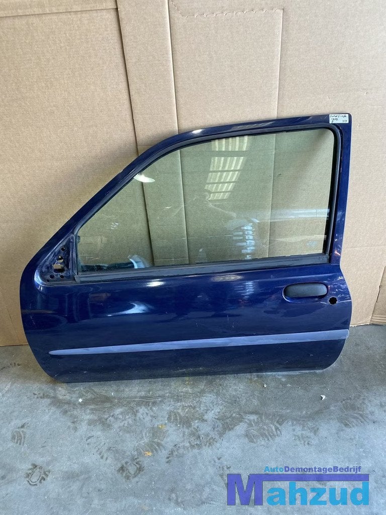 FORD FIESTA 4 Blauw LINKS Linker deur portier 1998-2001, Gebruikt, Deur, Info@ford.com, Ophalen of Verzenden