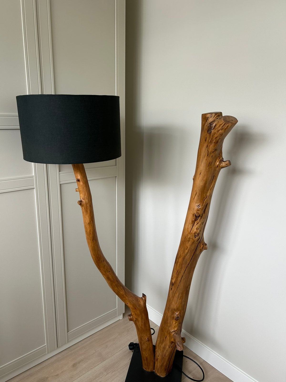 Lampenkap zwart diameter 40, Ophalen, Overige materialen, Gebruikt, Minder dan 100 cm