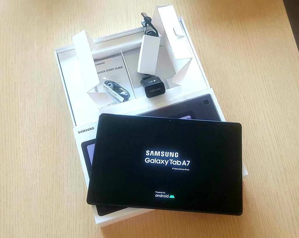 SAMSUNG Galaxy Tab A7, Computers en Software, Android Tablets, 10 inch, 32 GB, Galaxy Tab A7 (SM-500), Gps