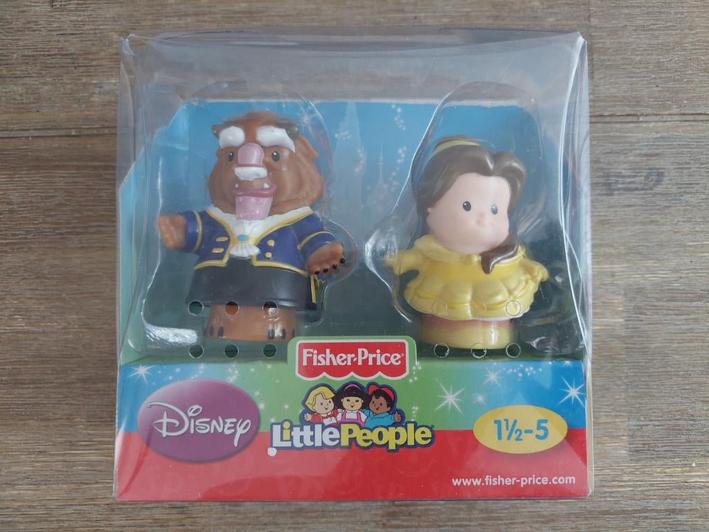 Fisher Price Little People Disney Prinses Belle & het Beest, Ophalen of Verzenden, Nieuw