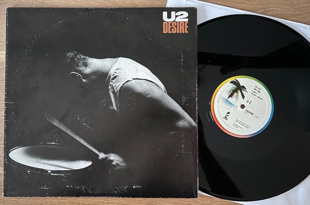U2 - Desire ( 12# ), Ophalen of Verzenden, Zo goed als nieuw, 12 inch, Classic Rock