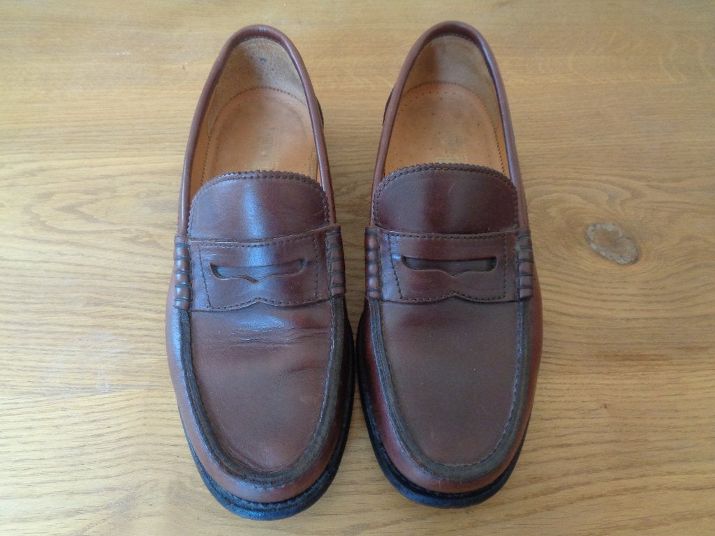 FLORIS VAN BOMMEL leren instappers:mt 42 G(8 G), Loafers, Bruin, Floris van Bommel, Ophalen of Verzenden