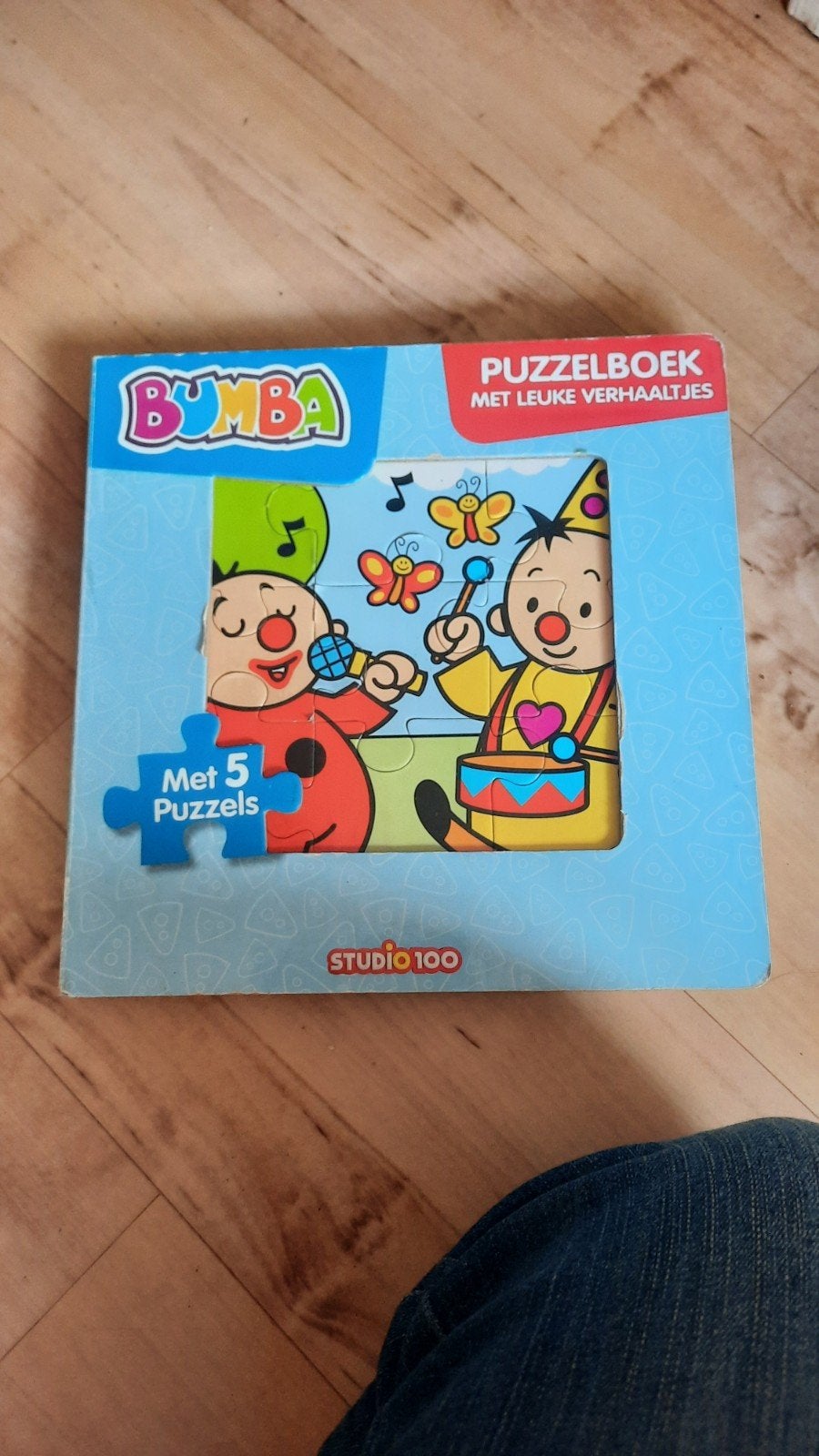 Bumba puzzelboek, Ophalen, Minder dan 10 stukjes, Gebruikt, 6 maanden tot 2 jaar