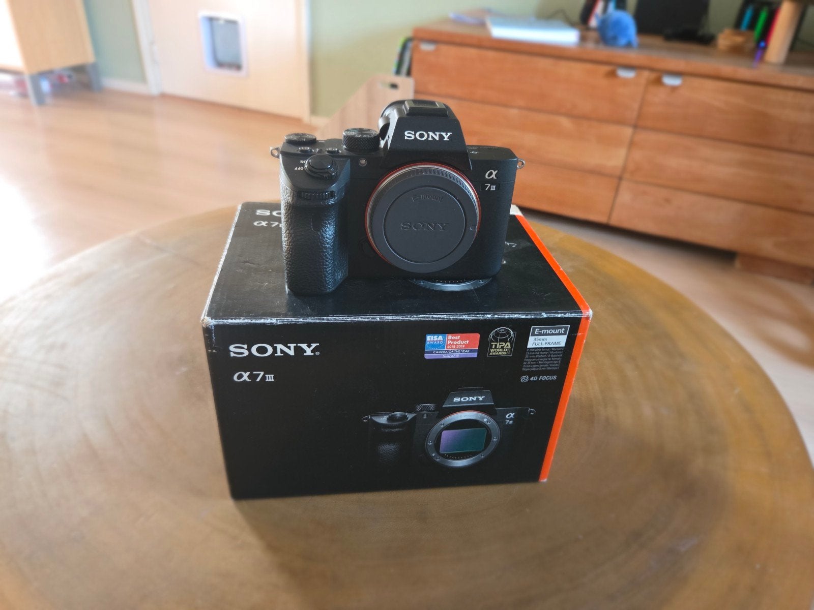 Sony a7 III Full-Frame Systeemcamera - Nette Staat, Ophalen, Bluetooth, Zo goed als nieuw, Sony