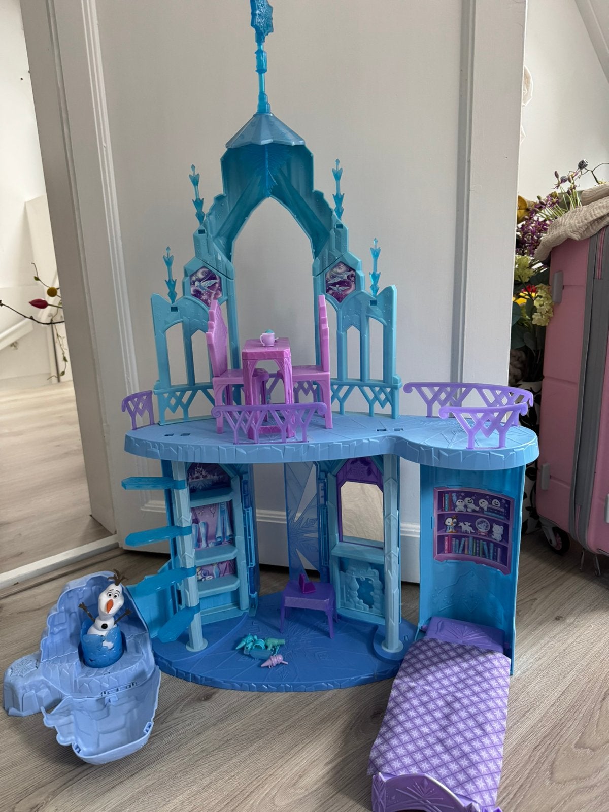 Disney Frozen Elsa's IJspaleis, Ophalen, Zo goed als nieuw, Poppenhuis