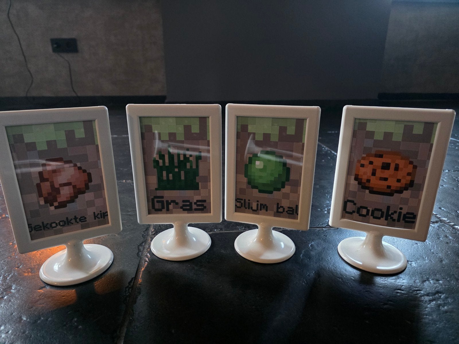 Minecraft versiering, Ophalen of Verzenden, Zo goed als nieuw, Versiering, Verjaardag