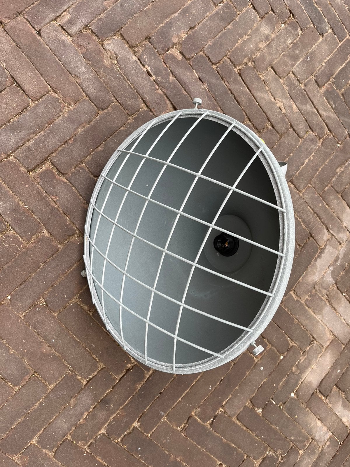 Industielook lamp, Ophalen, Zo goed als nieuw, Metaal