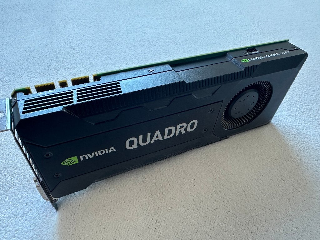 NVIDIA Quadro K5200 8GB Grafische Kaart, PCI-Express 3, Gebruikt, DVI, Ophalen of Verzenden