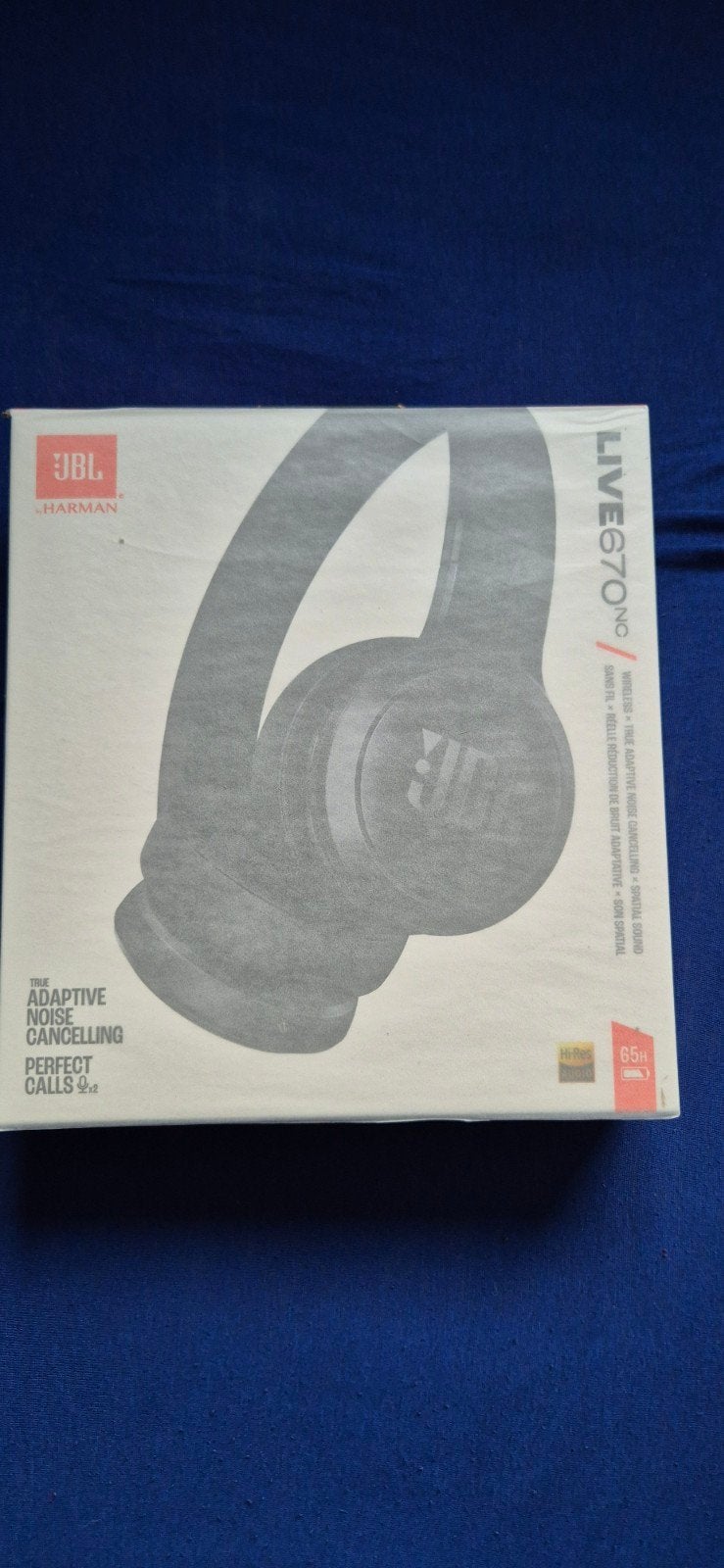 JBL Live 670NC Draadloze Over-ear Koptelefoon-Nieuw in doos, Audio, Tv en Foto, Koptelefoons, Ophalen, JBL, Nieuw, Draadloos
