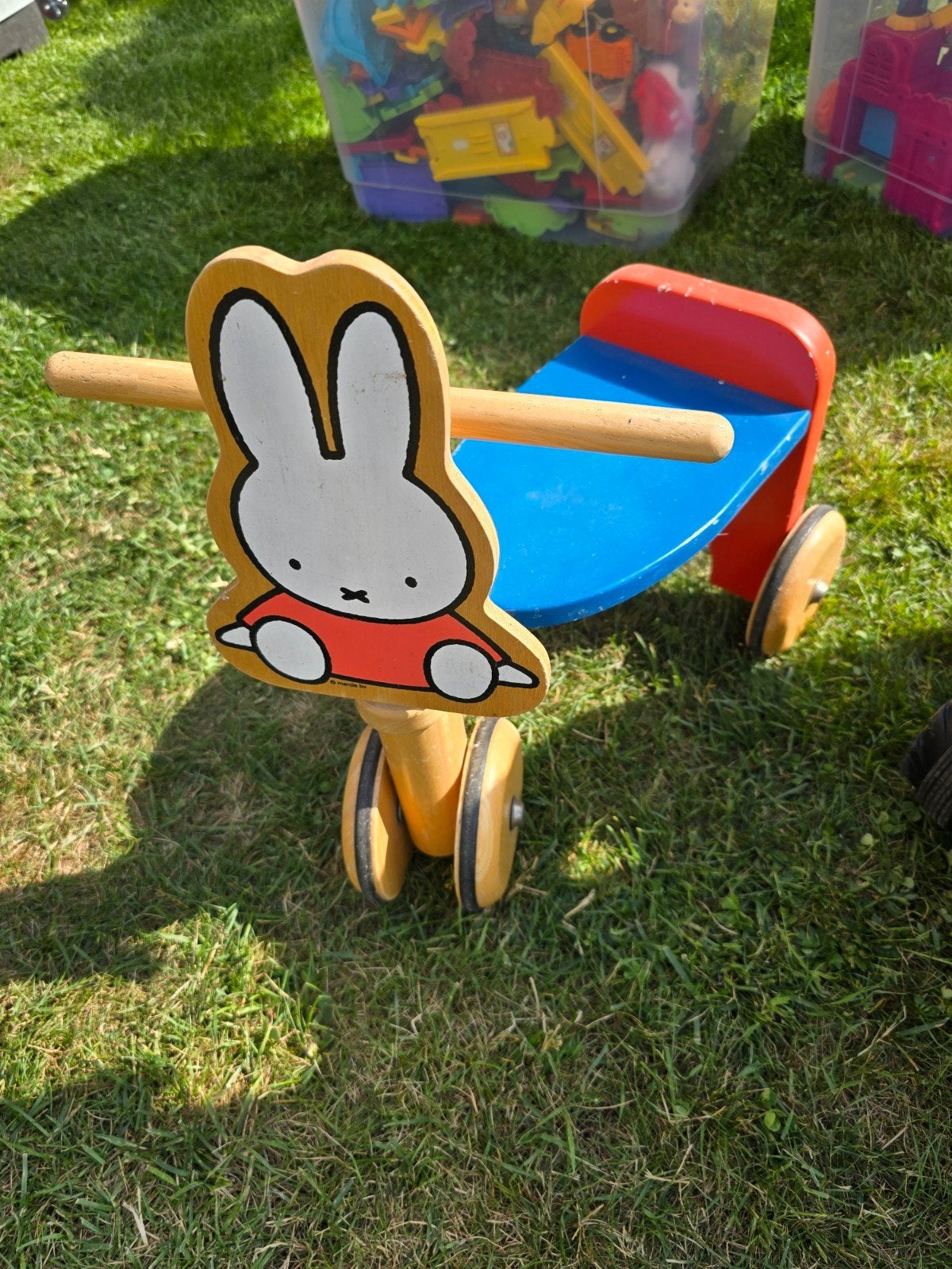 Nijntje loopfietsje - Houten loopfiets voor peuters, Kinderen en Baby's, Speelgoed | Buiten | Voertuigen en Loopfietsen, Ophalen