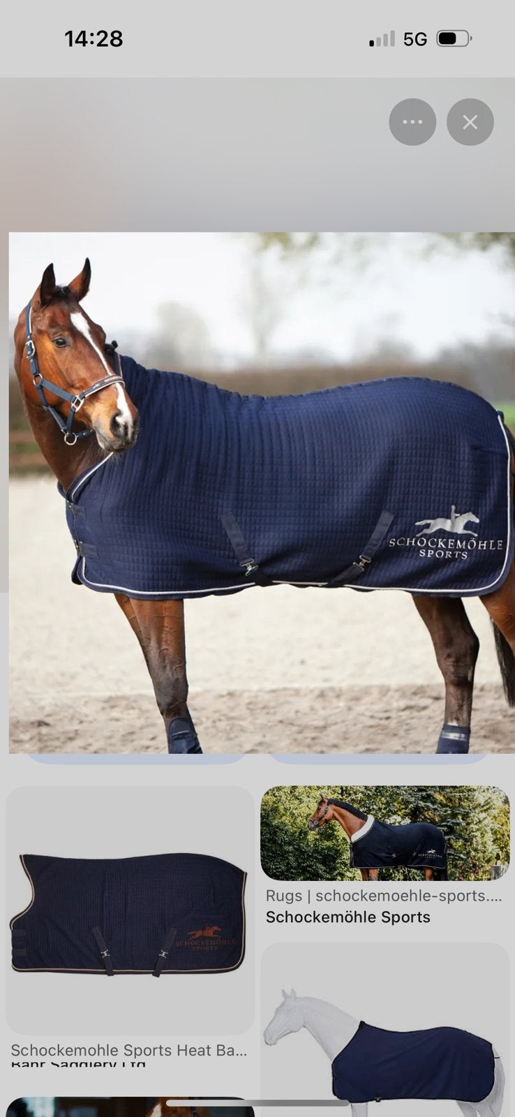 Nieuwe schockemöhle sports deken 145 195 155, Overige merken, 0 g, Ophalen of Verzenden, Pony (P)