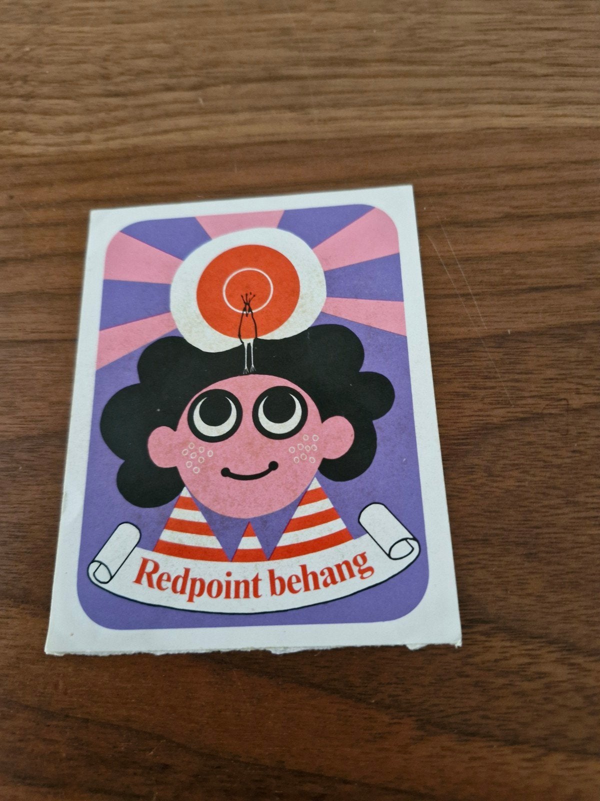 478 Vintage Redpoint Behang Sticker, Verzamelen, Ophalen of Verzenden, Gebruikt, Overige typen