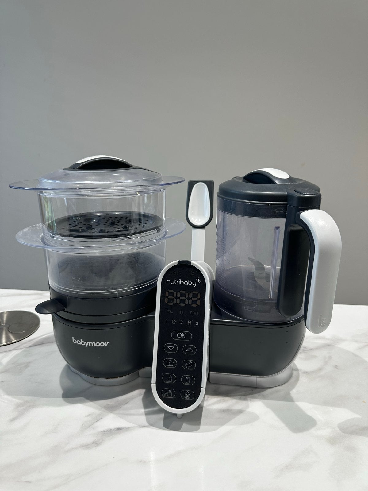 Babymoov Nutribaby+ XL 6-in-1 Babyvoedingmaker, Gebruikt, Stoomfunctie, Ophalen of Verzenden, Babymoov