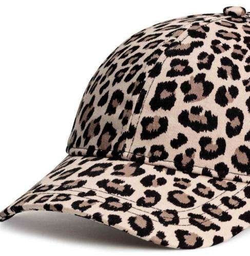 nieuwe katoenen pet luipaarddessin verstelbaar one size, Kleding | Dames, Hoeden en Petten, H&M Divided, Nieuw, Pet, One size fits all