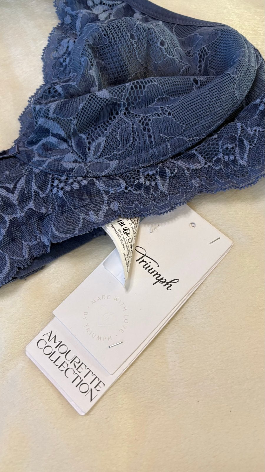 Triumph Amourette Charm T BH 70B - Nieuw met kaartje, Verzenden, Blauw, BH