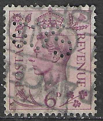 Groot-Brittannie 1937-1947 - Yvert 217perf - Georges VI (ST), Verzenden, Gestempeld