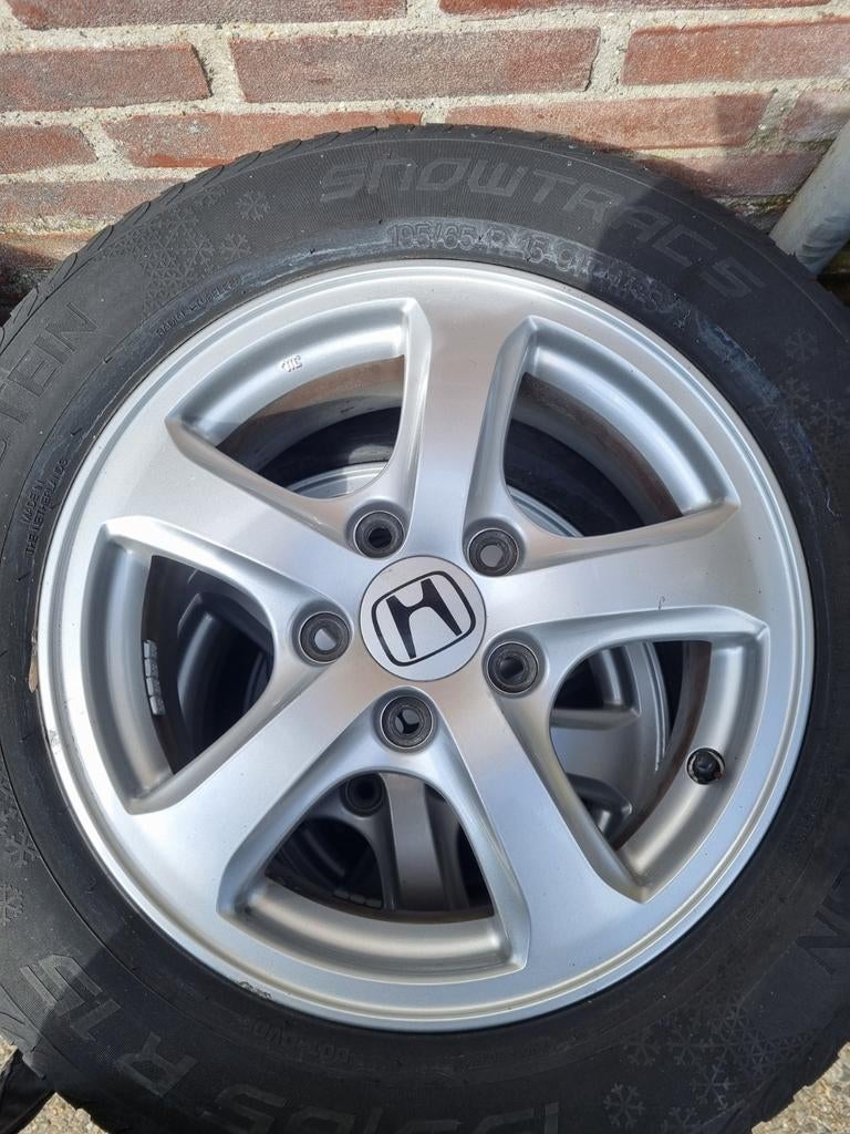 honda velgen15x6jj, 15 inch, Ophalen of Verzenden, 195 mm, Zomerbanden