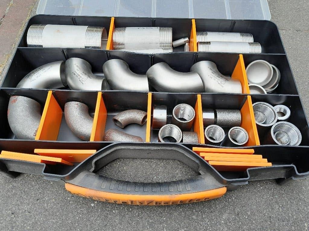 Assortiment lasnippels/bochten RVS, Ophalen of Verzenden, Nieuw, Overige metalen