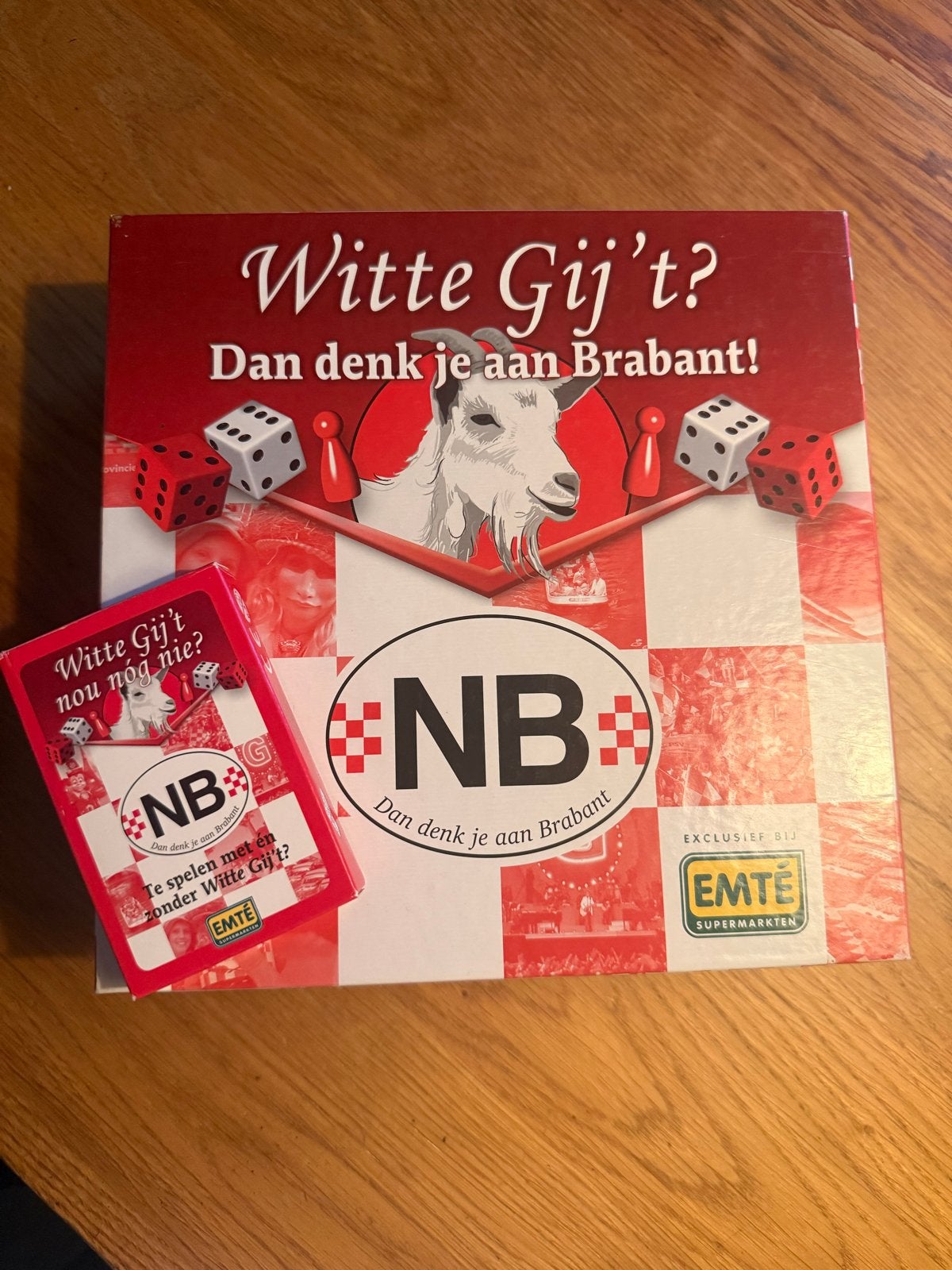 Witte Gij't? Brabant bordspel met uitbreiding, Drie of vier spelers, Ophalen of Verzenden, Gebruikt