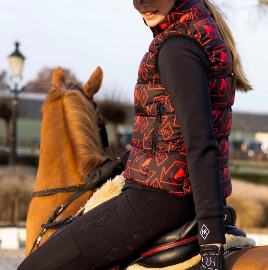 Mrs.Ros Bodywarmer Riché Cheeky Red, Dieren en Toebehoren, Rood, Ophalen of Verzenden, Zo goed als nieuw, Bovenkleding