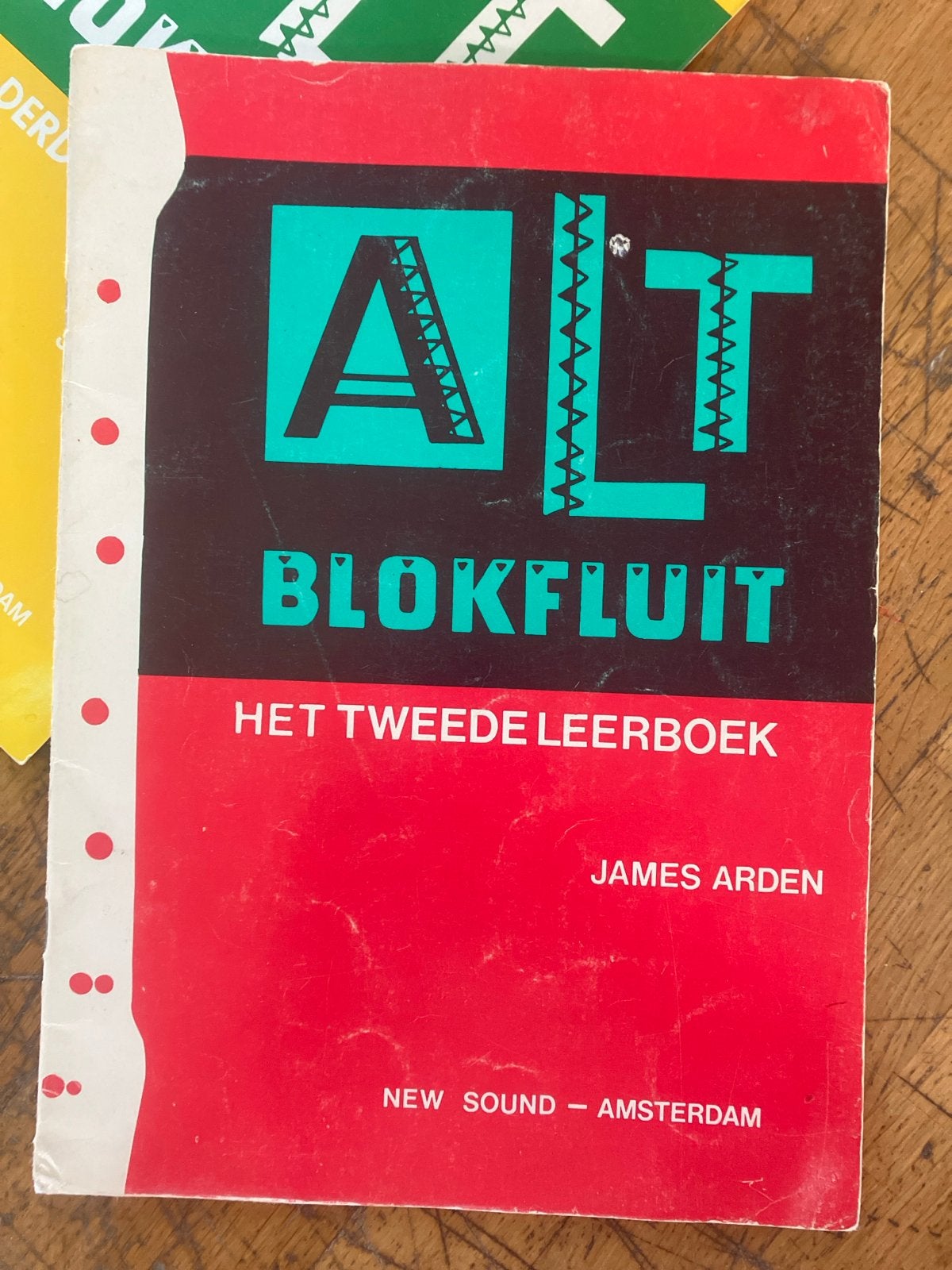 Alt Blokfluit Het Tweede Leerboek - James Arden, Ophalen of Verzenden, Gebruikt