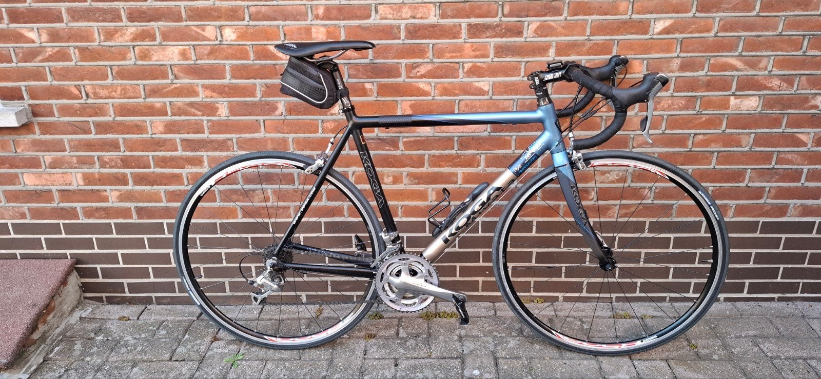 Racefiets Koga Miyata Flyer in nieuwe conditie weinig gebrui, Fietsen en Brommers, Fietsen | Racefietsen, Ophalen, 28 inch, Velgrem