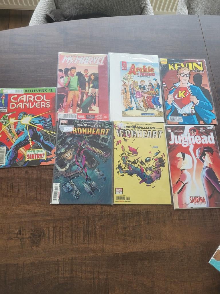 Diverse comics marvel en archie comics, Meerdere comics, Ophalen of Verzenden, Amerika