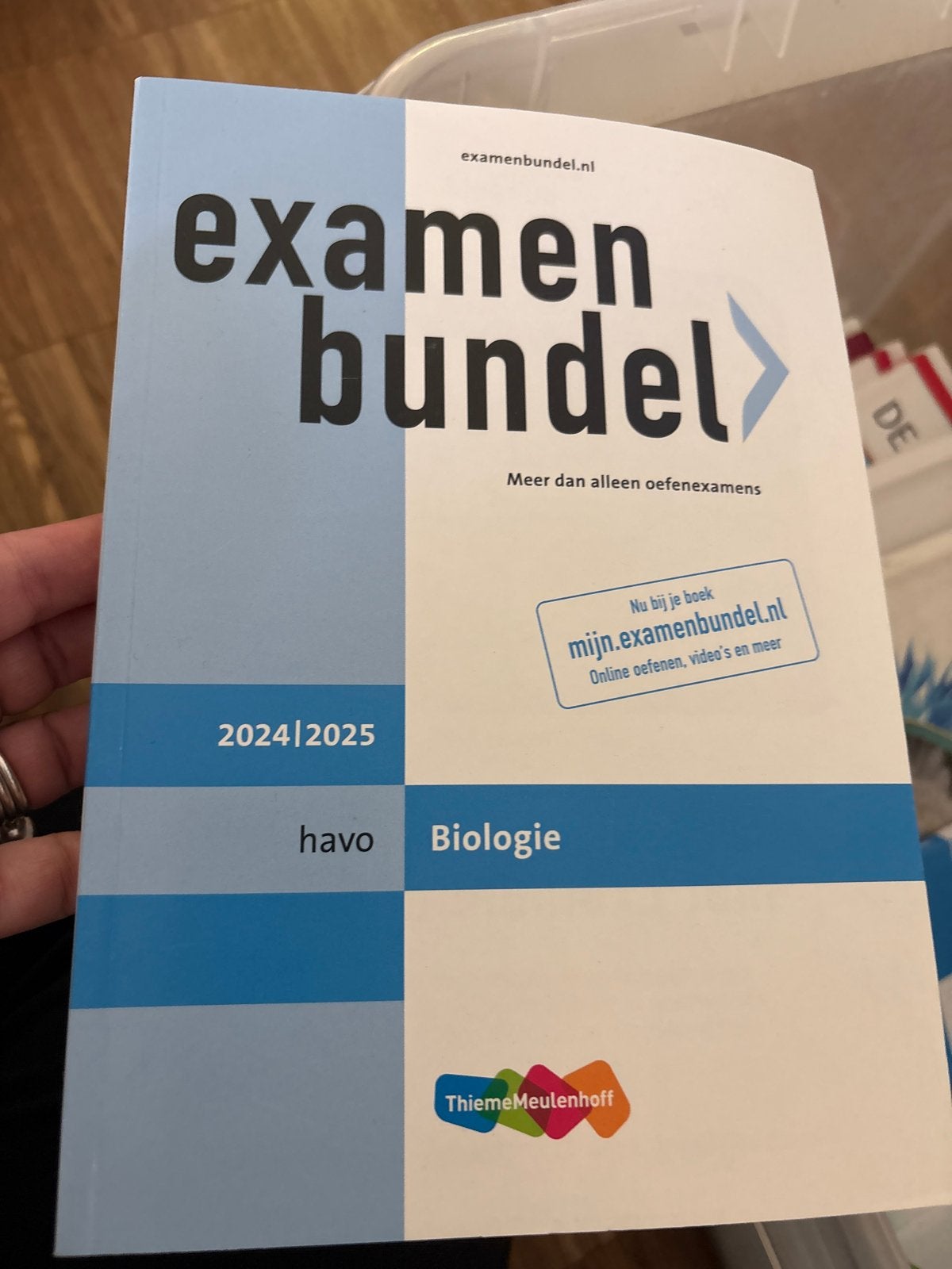 Examenbundel Biologie HAVO 2024/2025, Ophalen of Verzenden, Nieuw, HAVO, Biologie