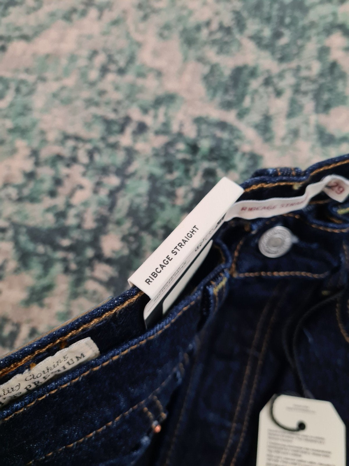 Levi’s Ribcage Straight W29 L34 Dames Tulsi2934, Blauw, Nieuw, Ophalen of Verzenden, W28 - W29 (confectie 36)