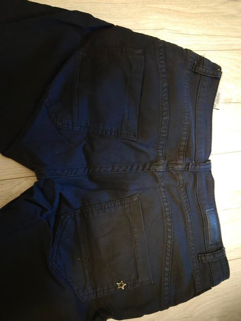 Leuke zwarte Karostar broek maat 38, Maat 38/40 (M), Zwart, Ophalen of Verzenden, Karostar