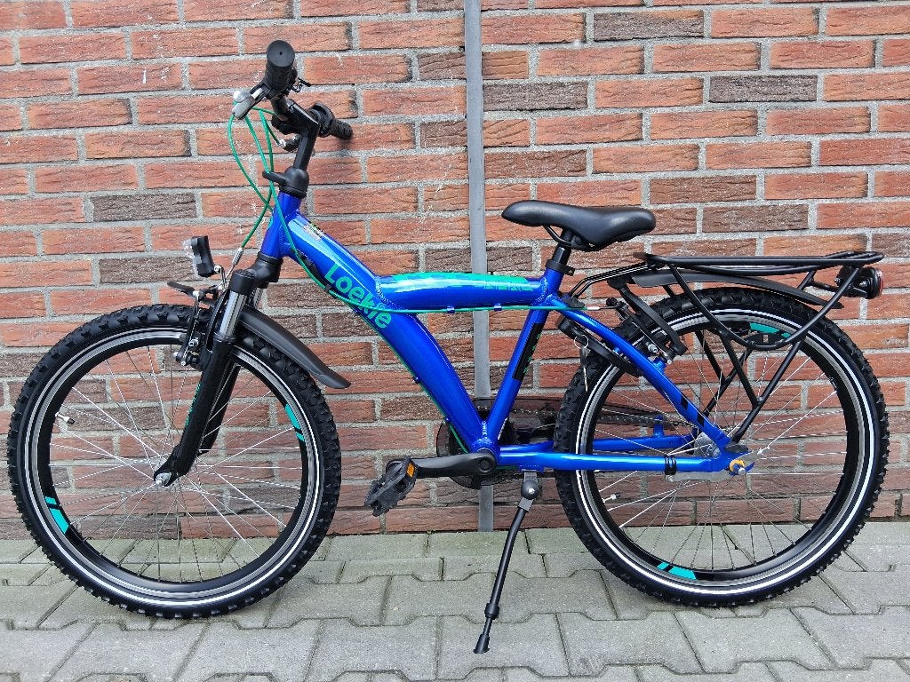 IN NIEUWSTAAT! Loekie Snake 22 inch. kobalt. 3 versnellingen, Fietsen en Brommers, Ophalen, Terugtraprem, 22 inch, Batavus