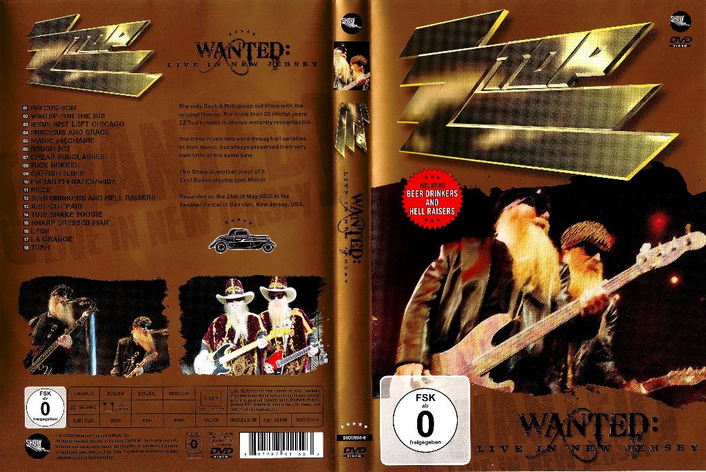 ZZ Top - Wanted - Live In New Jersey 2009, Alle leeftijden, Verzenden, Nieuw in verpakking