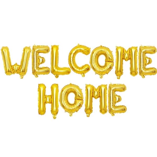 Welcome Back folie ballonnen set, Versiering, Nieuw, Ophalen of Verzenden, Info@sweet-one.nl