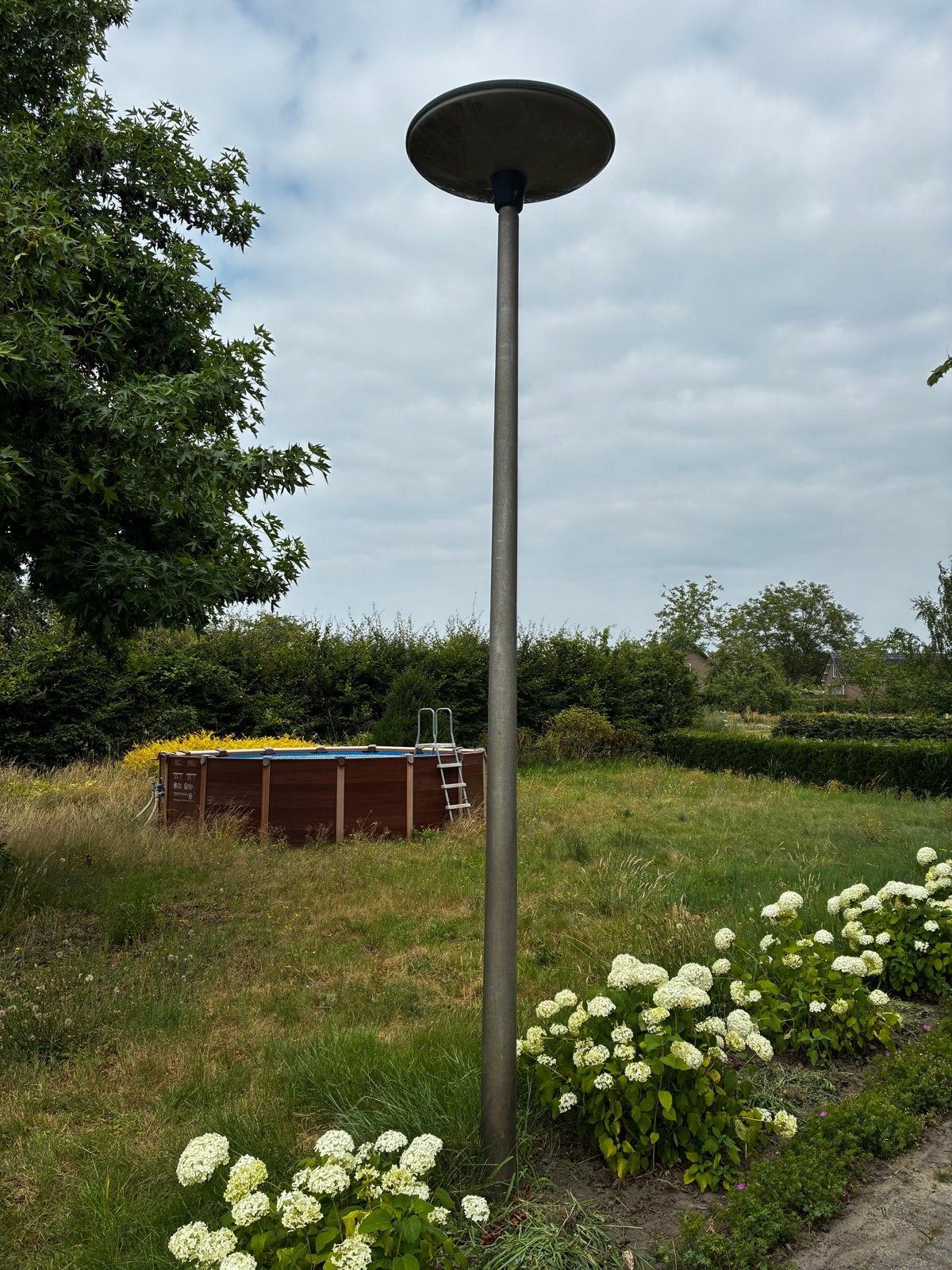 Lantaarnpaal - Ideaal voor Tuin of Oprit, Overige merken, Gebruikt, Grijs, Modern