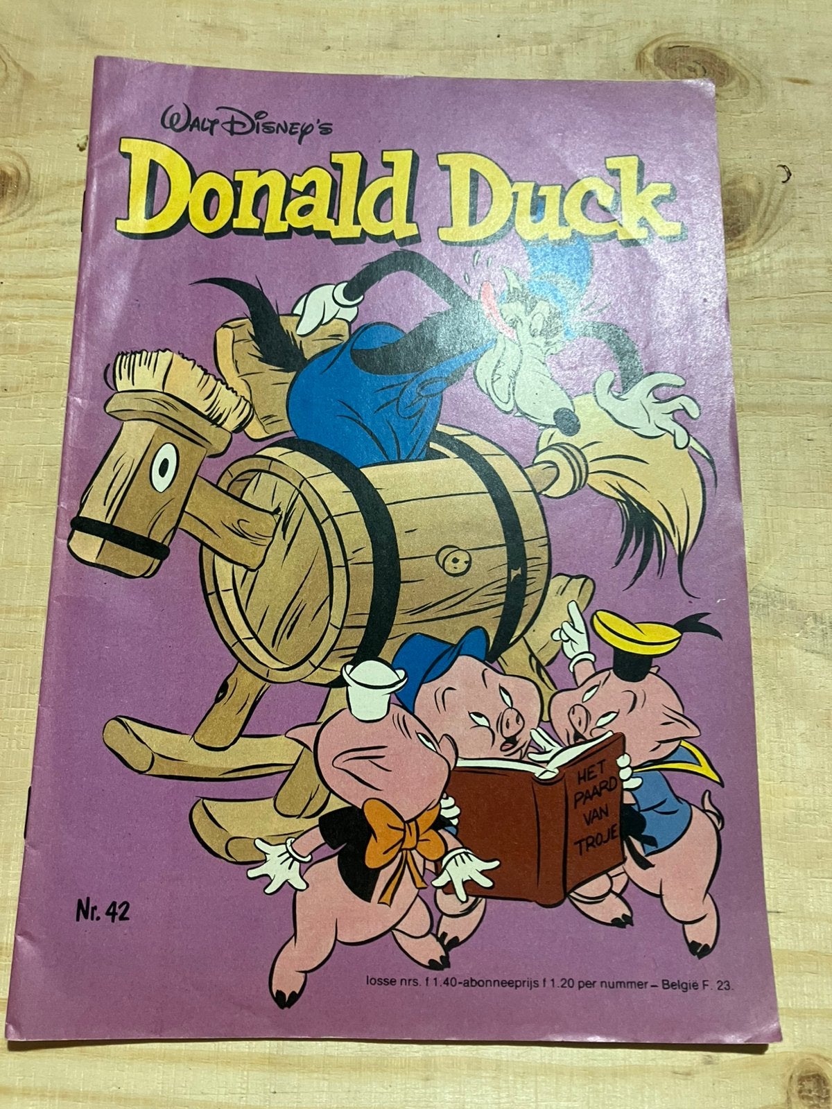 Donald Duck nr 42 1981, Boeken, Stripboeken, Eén stripboek, Ophalen of Verzenden, Zo goed als nieuw