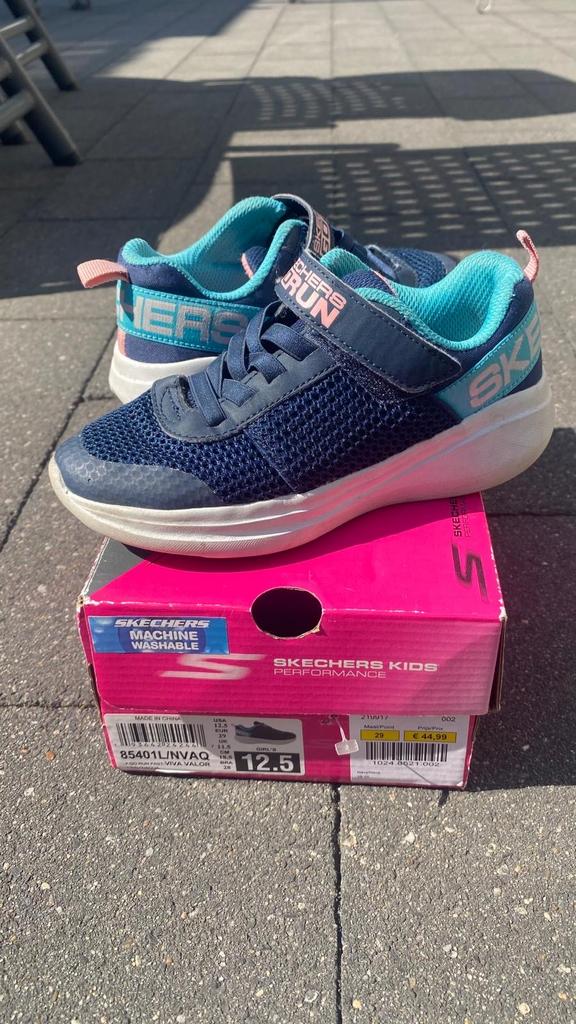 Skechers Go Run sneakers maat 30.5 (US 12.5), Ophalen, Gebruikt, Meisje, Sportschoenen