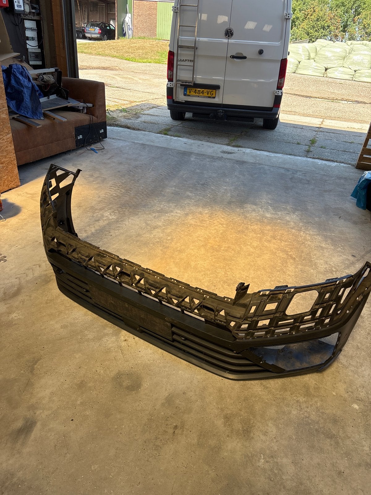 Gebruikte Bumper voor Volkswagen Crafter - Voorzijde, Ophalen, Gebruikt, Bumper, Volkswagen