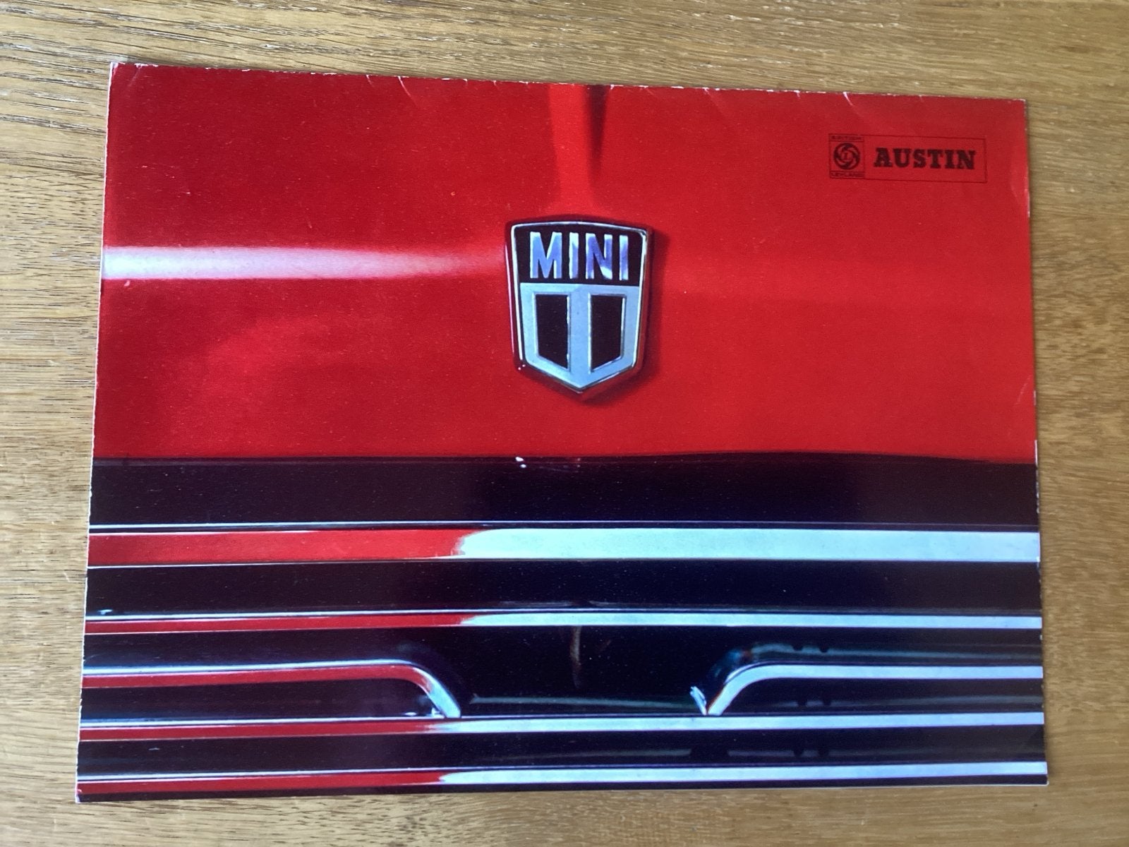 Austin Mini brochure - Uw type auto, Ophalen of Verzenden, Gelezen, Overige merken