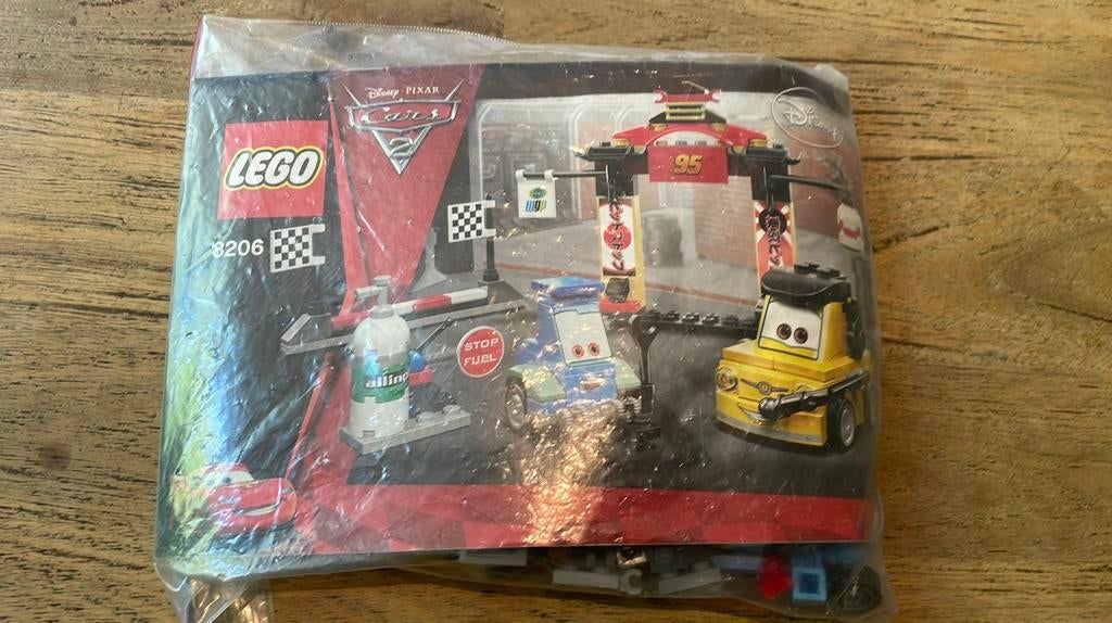 Lego cars 8206 compleet, Ophalen of Verzenden, Zo goed als nieuw
