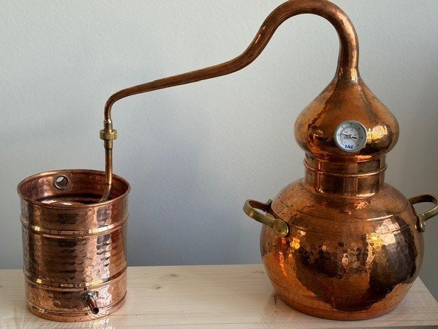 Complete set moonshine alambiek distilleerketel, Ophalen of Verzenden, Zo goed als nieuw