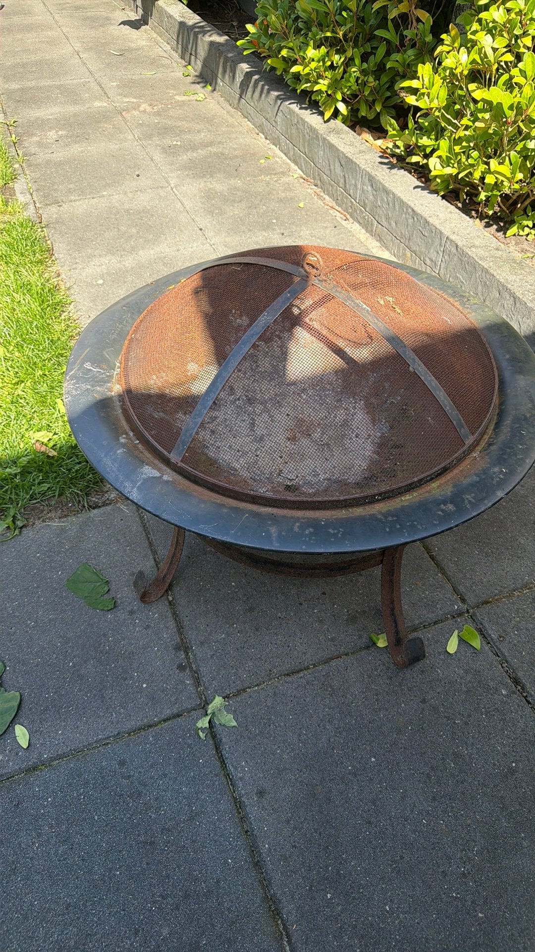 Vuurkorf, Tuin en Terras, Ophalen, Gebruikt