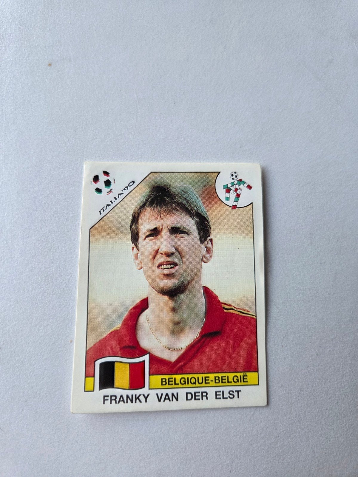 Panini WK 90, Ophalen of Verzenden, Zo goed als nieuw, Sticker