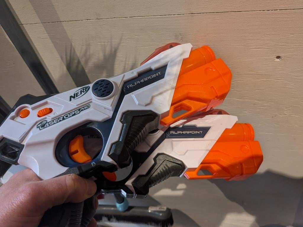 Nerf Laser Ops Pro Alphapoint Blaster, Ophalen, Gebruikt, Jongen of Meisje