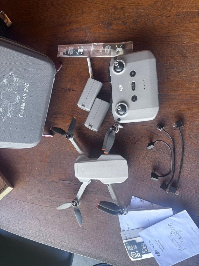 DJI Mini 4K drone met 2 accu's en tas - Perfecte staa 904083, Audio, Tv en Foto, Drones, Ophalen of Verzenden, Nieuw