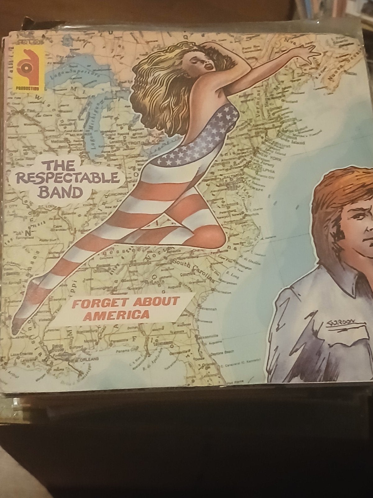 THE RESPECTABLE BAND forget about america 1977 ITALIE, Ophalen of Verzenden, Zo goed als nieuw, Pop